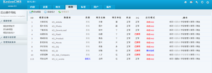 KesionCMS系统功效特征 第 1 张