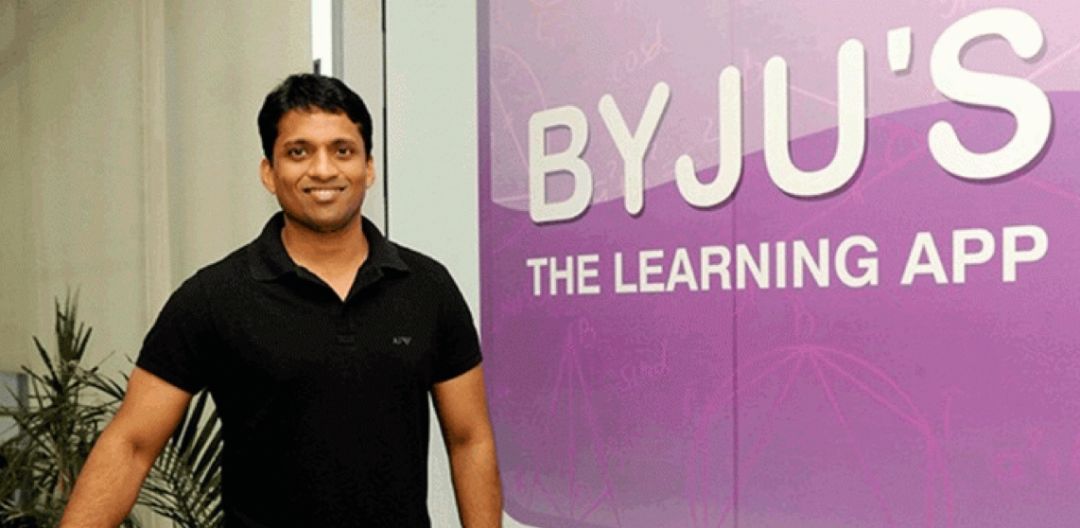印度教育科技巨头Byju's获1亿美元融资，，，提升为独角兽企业